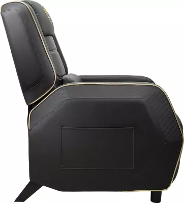 Sofë gaming COUGAR Ranger S Royal, PVC leather, 95-160°, max 160 kg, e zezë/artë