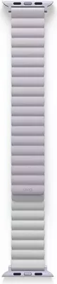 Rrip silikoni për Apple Watch UNIQ Revix, 42/44/45/49mm, dyngjyrësh vjollcë-e bardhë