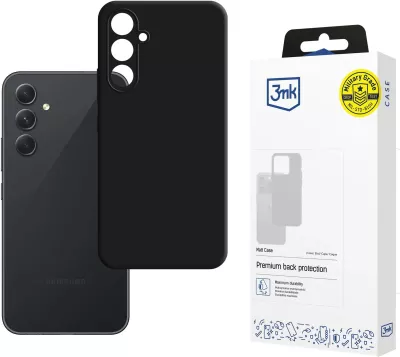 Mbështjellës 3mk Matt Case për Samsung Galaxy A54 5G, TPU, i zi