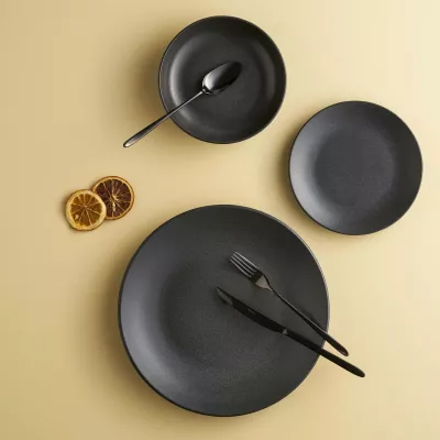 Çajnik Porland Seasons Coal 500 ml, i zi, set 6 copë