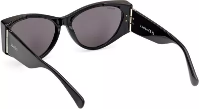 Syze dielli për femra Max Mara Hinge-1 MM0132 01A, të zeza [Madhësia: 58]