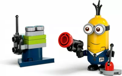 Set ndërtimi LEGO Minions 75580, 136 pjesë, shumëngjyrëshe