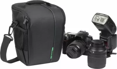 çantë për aparat DSLR RIVACASE 7440 PS, me ndarje të rregullueshme, 190x165x230 mm, e zezë