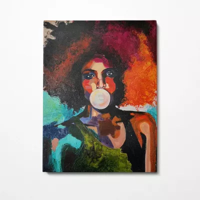 Pikturë dekorative me vaj Wallity, OP61326 - 70x100cm
