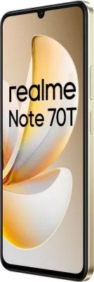 Celular Realme Note 70T 4GB/256GB gold