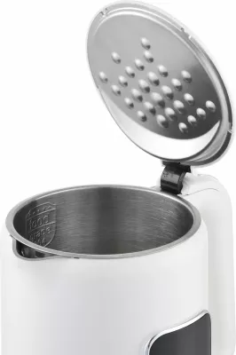 Ibrik elektrik Elit COOLTOUCH 1.7WH, 1.7L 2200W me ekran touch, i bardhë