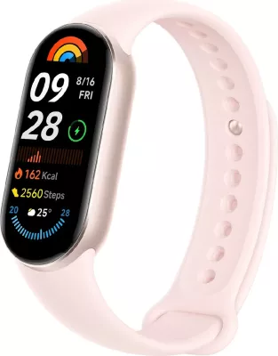 Smartwatch Xiaomi Smart Band 9, 1.62", 233 mAh, rozë