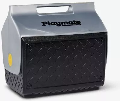 Kuti ftohëse IGLOO Playmate The Boss 13 L (26 kanaçe), gri/zezë me detaj të verdhë