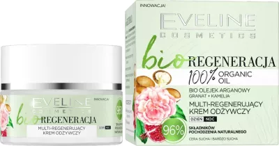 Krem fytyre ushqyes dhe rigjenerues Eveline Cosmetics Bio Regeneration Multi-Regenerating për femra, 50ml