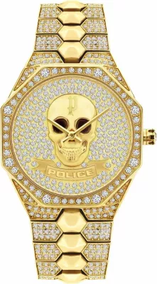 Orë dore për femra Police Montaria PL.16027BSG , 36mm, e artë