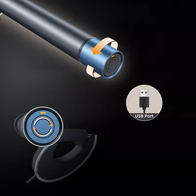 Llambë ekrani Elesense Choetech E1132, LED, 7W, 0.5m, USB-A, Gri