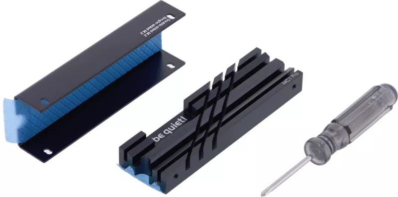 Radiator për SSD be quiet! MC1 PRO, Ngjyrë e Zezë
