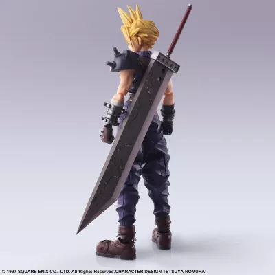 Figurinë aksion koleksionuese Square Enix Bring Arts Cloud Strife Final Fantasy VII Digital Plus Edition 15.2 cm