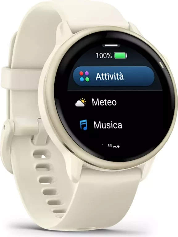 Smartwatch Garmin vívoactive® 6 – Lunar Gold, Bone Strap thumbnail 3