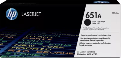 Toner, HP, 651A CE340A, rendiment 13500 faqe, standard, i zi