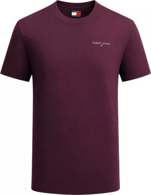 Maicë për meshkuj Tommy Hilfiger Jeans TJM Slim Linear Ches DM0DM21780, bordo [Madhësia: XL]