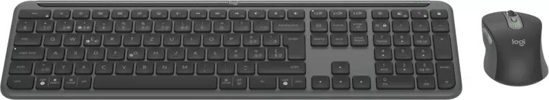Set tastierë dhe maus Logitech Signature Slim Combo MK950 for Business, grafit