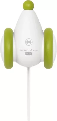 Lodër interaktive për mace Cheerble Wicked Mouse Plus CWJ01, bardhë-jeshile
