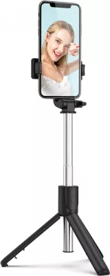 Selfie stick Hurtel WRY1S me tripod, për telefon, 67 cm, e zezë