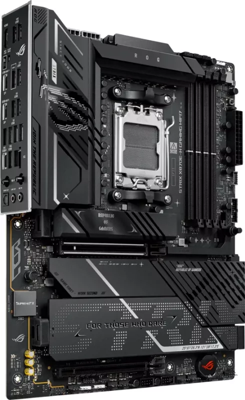 Pllakë amë ASUS ROG STRIX X870E-H Gaming, ATX, AM5, DDR5, WiFi 7, e zezë