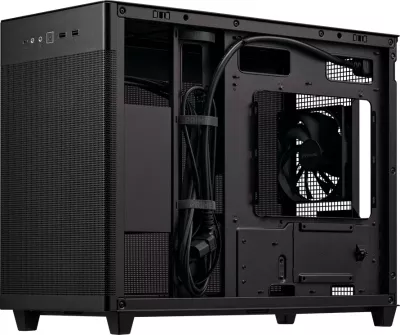 Kasë ASUS Prime AP201 MicroATX 33L, e zezë