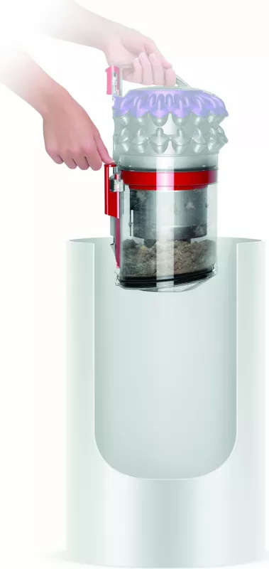 Fshesë me korrent Dyson Big Ball Parquet 2, 600 W, 1.5 L, Argjendtë/Vjollcë
