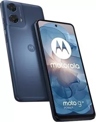 Celular Motorola Moto G24 Power, 8/256GB, Dual SIM, blu det