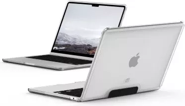Mbështjellës UAG Lucent [U] për MacBook Air 13" (2022 M2/M3 2024), transparent, MagSafe