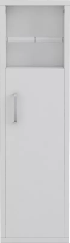 Kabinet për banjo DAMIEN FH9025.12 melaminë, ngjyrë e bardhë, 20x13x70Hcm