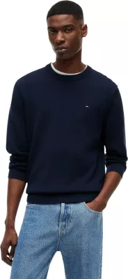 Xhemper për meshkuj Tommy Hilfiger Jeans DM0DM22853, i kaltër i errët