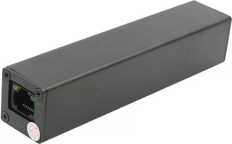 Konverter rrjeti ALLNET AF ALL-MC302v2P2WIRE-Set, PoE, me ngjyrë të zezë