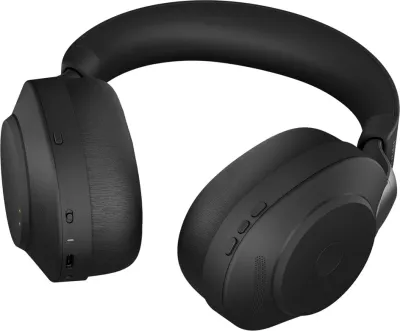 Kufje Jabra Evolve2 85, Link380c UC Stereo me bazë karikimi, e zezë