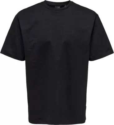 Maicë për meshkuj Only & Sons Onsfred Life Rlx Ss Tee 22022532, e zezë [Madhësia: M]