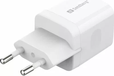 Karikues muri USB-C SANDBERG 441-42 PD 20W, prizë EU, i bardhë