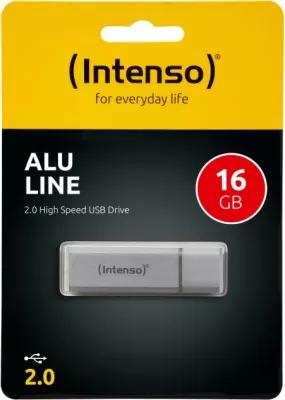 USB memorje Intenso Alu Line 16GB, argjend