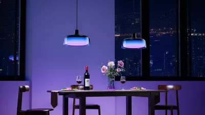 Llambë varëse smart Govee RGBICWW, RGBIC 360°, 2700-6500K, CRI95, e zezë