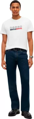 Maicë për meshkuj Tommy Hilfiger Jeans DM0DM23715, krem e çelët [Madhësia: S]