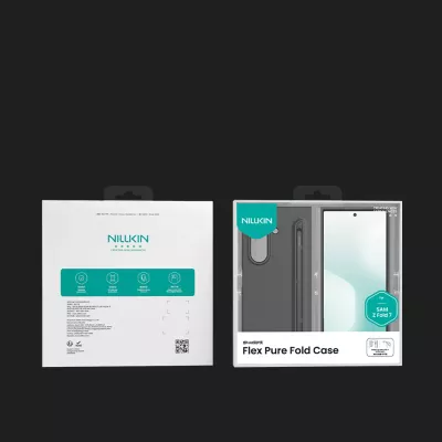 Mbështjellës Nillkin Flex Pure Fold për Samsung Galaxy Z Fold 7 me hapësirë për S Pen, i zi