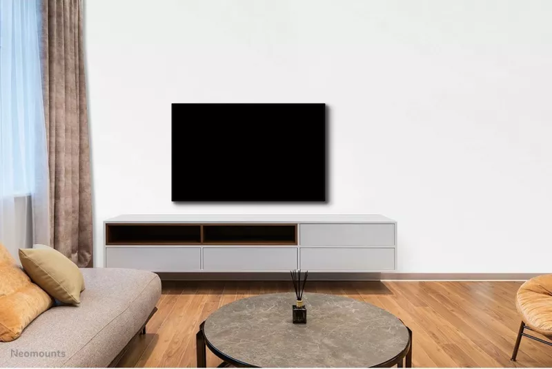 Mbajtës muri për TV Newstar WL30S-850BL14, fiks, 32-75 inç, çelik, i zi
