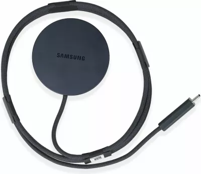 Karikues wireless magnetik Samsung EP-P2900BB 25W Qi2, kabllo USB-C 1.5 m, i zi