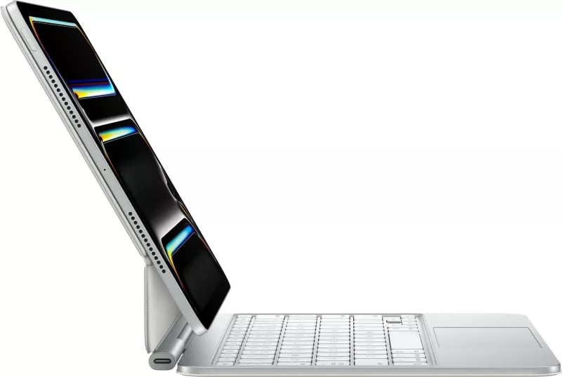 Tastierë Apple Magic për iPad Pro 11 (M4) Gjermanisht Bardhë