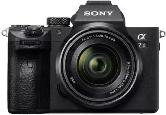Kamera Sony Alpha ILCE-7 Mark III + Objektivi Sony SEL 28-70mm, e zezë