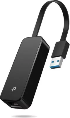 adapter rrjeti USB 3.0 në RJ45 Gigabit, TP-Link UE306, 1000 Mbps, Plug & Play, i zi