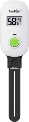 Matës lagështie toke RainPoint HCS026FRF me WiFi, i bardhë
