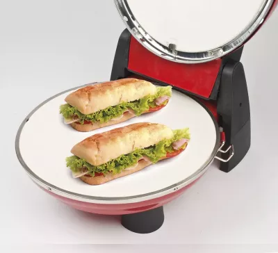Furrë për Pica G3 Ferrari Pizzeria Snack Napoletana, 1 pica, 1200 W, E Zezë dhe E Kuqe