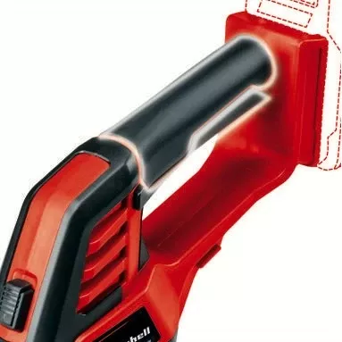 Gërshërë shkurresh Einhell GE-CG 18/100 Solo, Li-Ion 18V, e zezë/kuqe