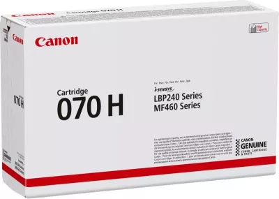 Toner Canon Cartridge 070 H 5640C002 rendiment i lartë deri 23,700 faqe e zezë