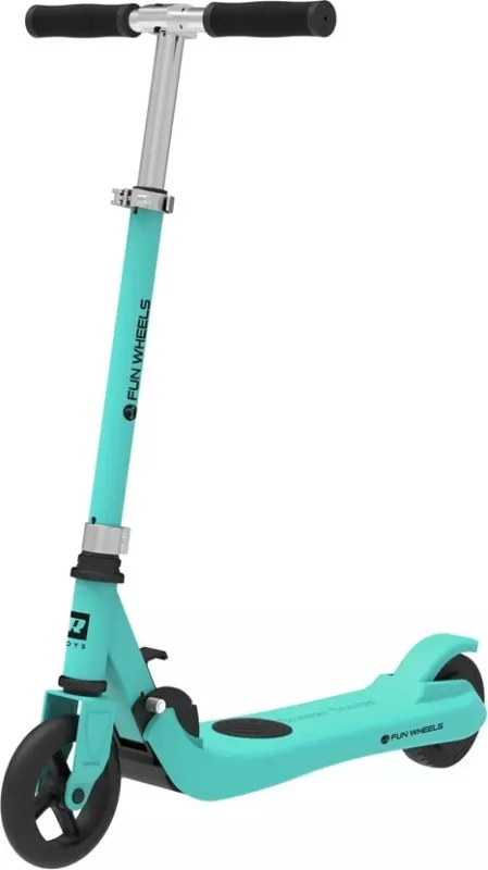 Trotinet elektrik Rebel FUN WHEELS, 100 W, 2 Ah, 25.2 V, Kaltër