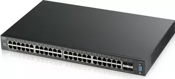 Switch Zyxel XGS2210-52, Managed, L2, Gigabit Ethernet, Rack mounting, 1U