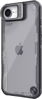 Mbështjellës Nillkin Iceblade Prop për iPhone 16e, me qëndrim, i zi